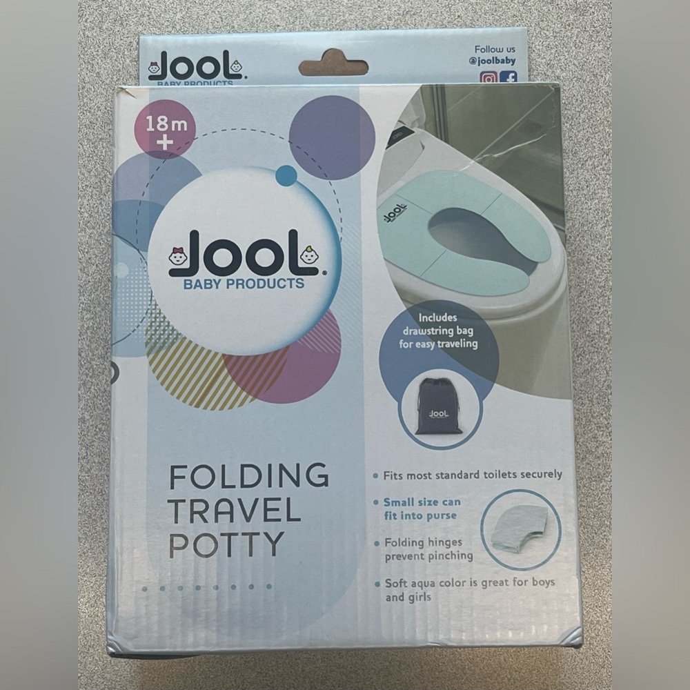 JOOL Folding Travel Potty Seat Kids Potty-training NEW in Box Never Used